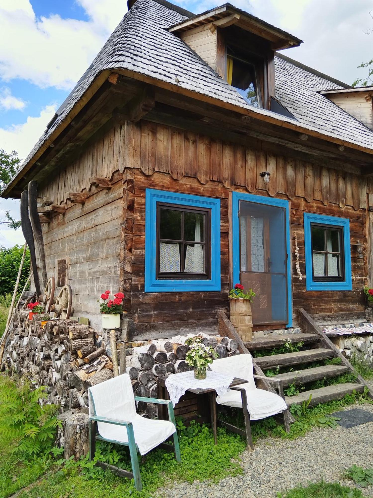Small Apartment In Breb S Cosy Barn Bagian luar foto