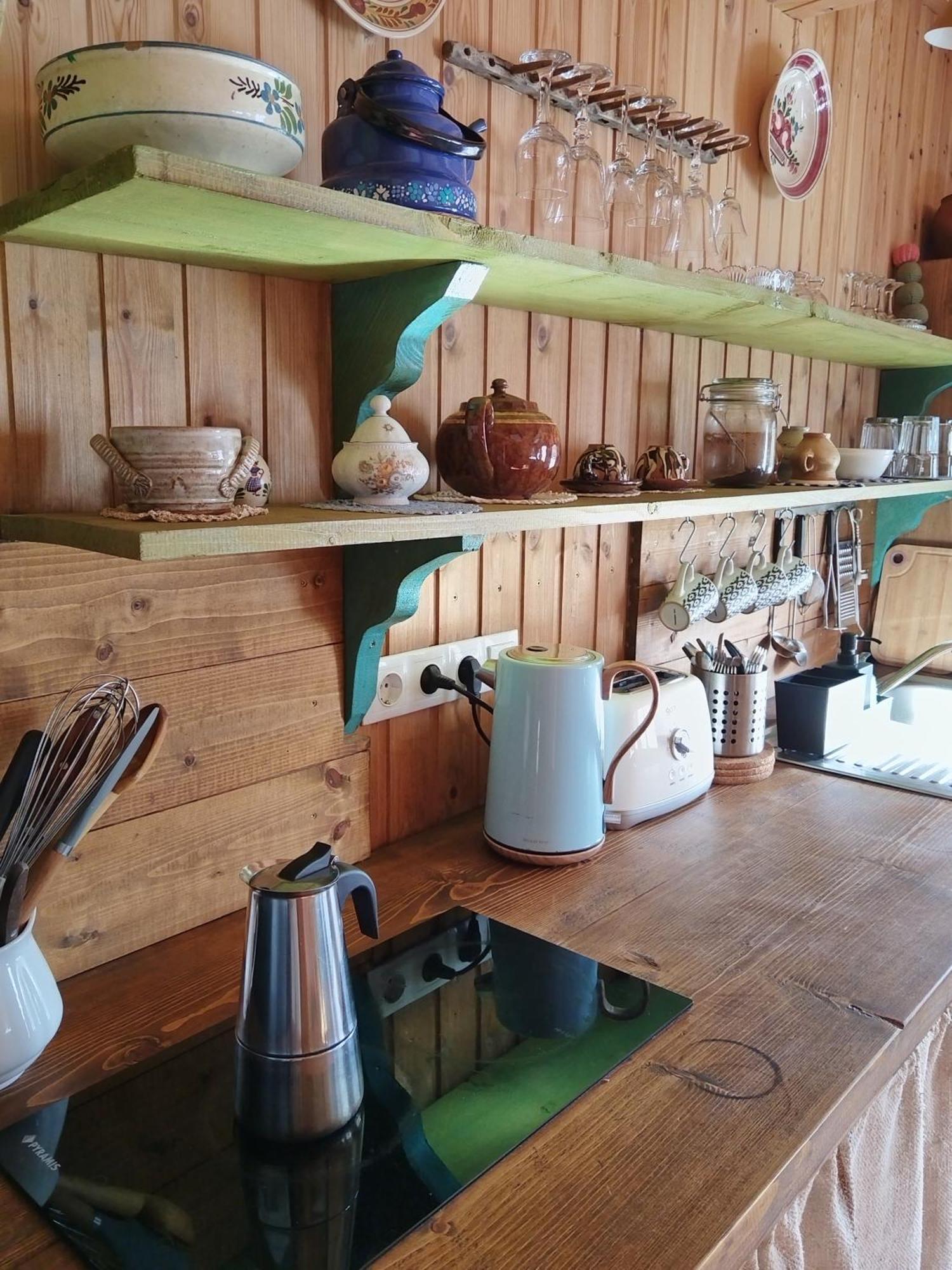 Small Apartment In Breb S Cosy Barn Bagian luar foto